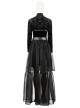 Movie Lisa Frankenstein Halloween Cosplay Costume Black Dress Set Without Shoes