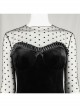 Movie Lisa Frankenstein Halloween Cosplay Costume Black Dress Set Without Shoes