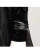 Movie Lisa Frankenstein Halloween Cosplay Costume Black Dress Set Without Shoes