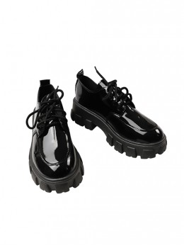 Movie Lisa Frankenstein Black Dress Version Halloween Cosplay Accessories Black Shoes