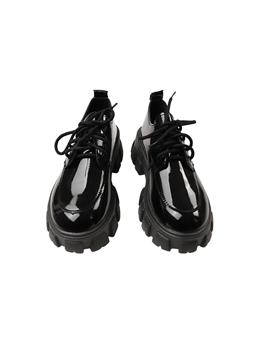 Movie Lisa Frankenstein Black Dress Version Halloween Cosplay Accessories Black Shoes