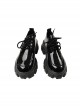 Movie Lisa Frankenstein Black Dress Version Halloween Cosplay Accessories Black Shoes