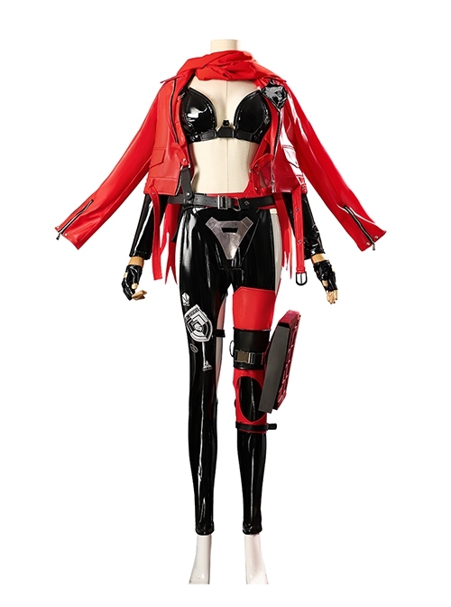 Game Nikke The Goddess Of Victory Little Red Hat Halloween Cosplay Costume Full Set