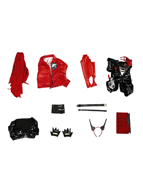 Game Nikke The Goddess Of Victory Little Red Hat Halloween Cosplay Costume Full Set
