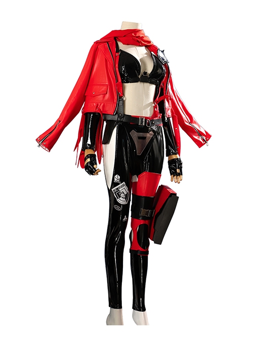 Game Nikke The Goddess Of Victory Little Red Hat Halloween Cosplay Costume Full Set