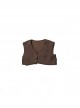 Movie Wonka Willy Wonka Halloween Cosplay Costume Brown Vest