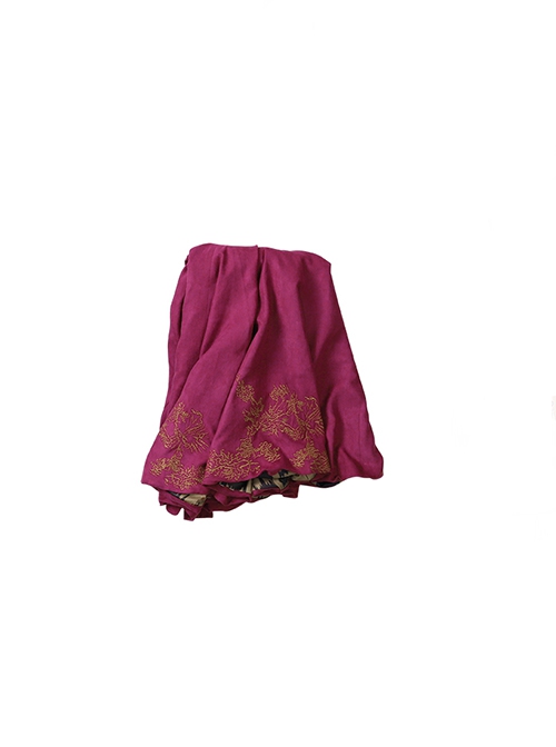 Movie Wonka Willy Wonka Halloween Cosplay Costume Pink Heavy Embroidery Coat