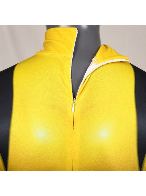 Animated X-Men '97 Wolverine Halloween Cosplay Bodysuit Costume Set Without Wolf Paws