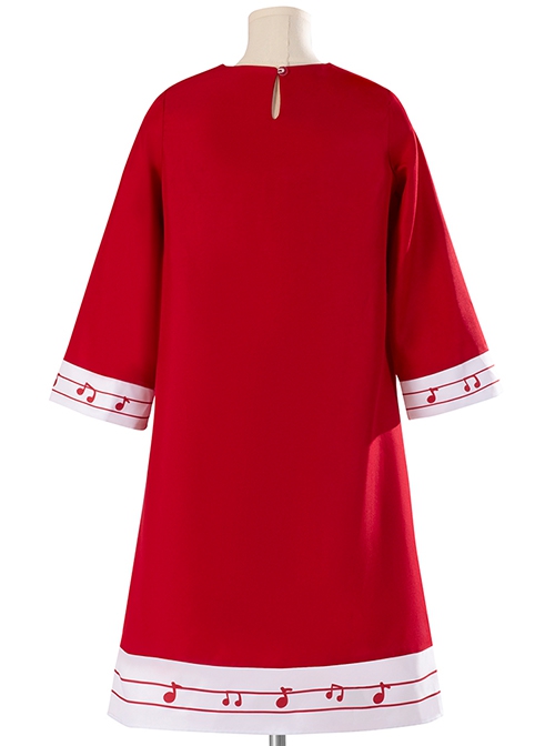 Hazbin Hotel Season 2 Charlie Morningstar Halloween Cosplay Costume Kids Version Red Dress