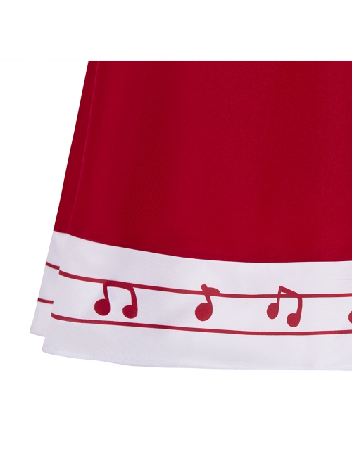 Hazbin Hotel Season 2 Charlie Morningstar Halloween Cosplay Costume Kids Version Red Dress