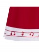 Hazbin Hotel Season 2 Charlie Morningstar Halloween Cosplay Costume Kids Version Red Dress