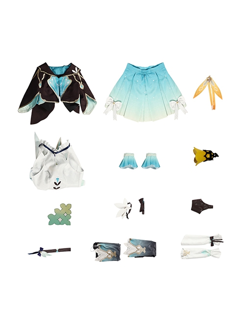 Honkai Star Rail Firefly Halloween Cosplay Costume Full Set