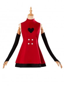 Hazbin Hotel Season 2 Charlie Morningstar Halloween Cosplay Costume Dress Full Set