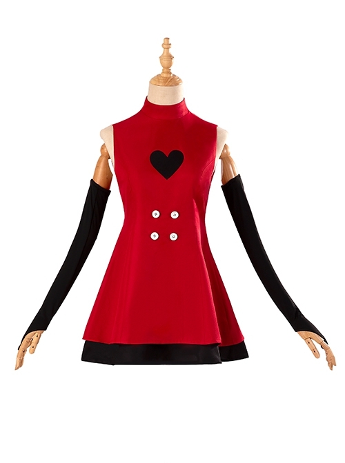 Hazbin Hotel Season 2 Charlie Morningstar Halloween Cosplay Costume Dress Full Set