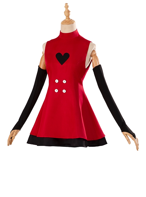 Hazbin Hotel Season 2 Charlie Morningstar Halloween Cosplay Costume Dress Full Set