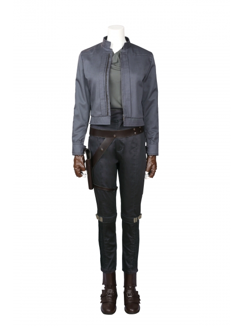 Rogue One A Star Wars Story Jyn Erso Halloween Cosplay Costume Full Set
