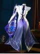 Game Honkai Star Rail Acheron Updated Version Halloween Cosplay Costume Full Set