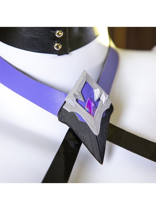 Game Honkai Star Rail Acheron Updated Version Halloween Cosplay Costume Full Set