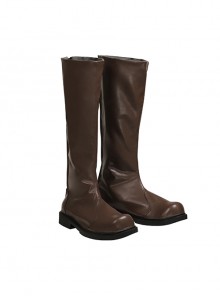 Star Wars The Acolyte Sol Halloween Cosplay Accessories Brown Boots