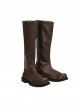 Star Wars The Acolyte Sol Halloween Cosplay Accessories Brown Boots