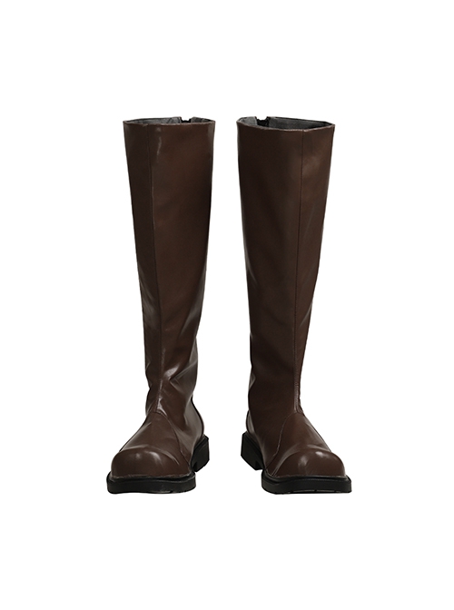 Star Wars The Acolyte Sol Halloween Cosplay Accessories Brown Boots