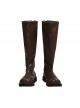 Star Wars The Acolyte Sol Halloween Cosplay Accessories Brown Boots