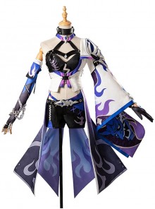 Game Honkai Star Rail Acheron Halloween Cosplay Costume Full Set