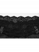 Black Sexy High-Waisted Lace Spliced Micro-Elastic Denim Fabric Punk Style Wild Hot Shorts