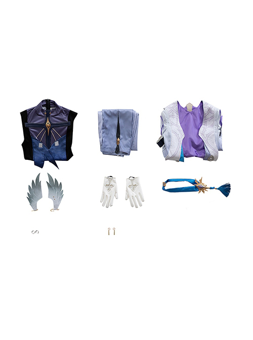 Game Honkai Star Rail Sunday Halloween Cosplay Costume Set Without Headgear