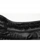 Black Burnt Embossed Chiffon Gothic Suspender Sleeveless Dress