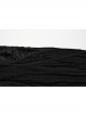 Sexy Stretchy Fin Mesh Back Adjustable Gothic Style Slightly See Through Sleeveless Dress