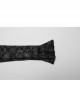 Loose Retro Black See Through Lace Gothic Long Sleeved Shirt