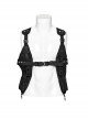 Handsome Adjustable Black Nylon With Clip Buckle Punk Style Men's Harness