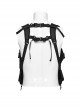 Handsome Adjustable Black Nylon With Clip Buckle Punk Style Men's Harness