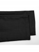 Black Simple Fit Non Elastic Woven String Punk Style Men's Trousers