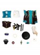 Game Honkai Star Rail Aventurine Halloween Cosplay Normal Version Costume Full Set