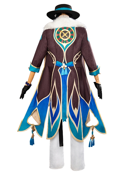 Game Honkai Star Rail Aventurine Halloween Cosplay Normal Version Costume Full Set