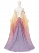 Star Wars Episode II-Attack Of The Clones Padme Amidala Halloween Cosplay Costume Formal Dress Set Without Headwears