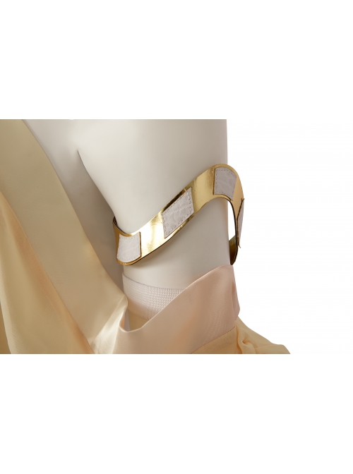 Star Wars Episode II-Attack Of The Clones Padme Amidala Halloween Cosplay Costume Formal Dress Set Without Headwears