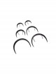 Star Wars Episode II-Attack Of The Clones Padme Amidala Halloween Cosplay Accessories Black Headwears