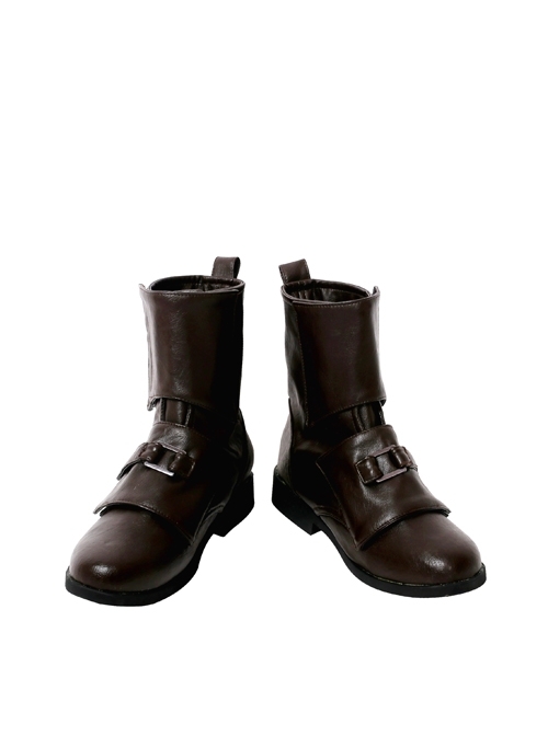 Rogue One A Star Wars Story Jyn Erso Halloween Cosplay Accessories Brown PU Leather Boots
