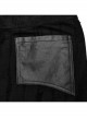 Three Dimensional Micro Elastic Knitted Pu Leather Eyelet String Irregular Skirt Punk Style Messy Pattern Skirt