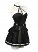 Frieren Beyond Journey's End Ubel Black Dress Halloween Cosplay Costume Full Set