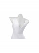 Joker 2 Folie à Deux Harley Quinn White Short Wedding Dress Halloween Cosplay Costume Full Set