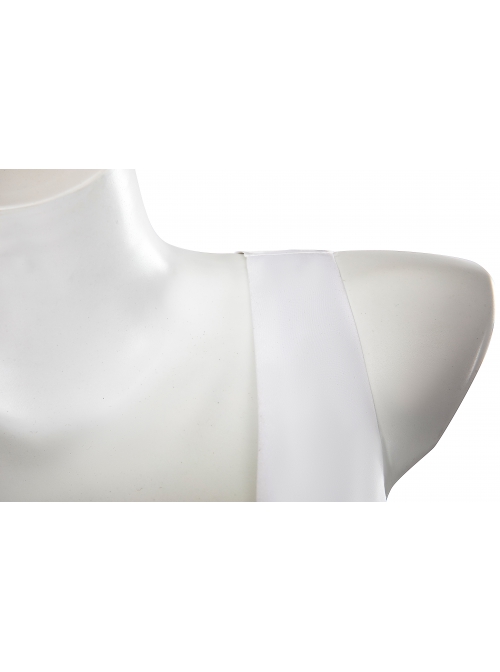 Joker 2 Folie à Deux Harley Quinn White Short Wedding Dress Halloween Cosplay Costume Full Set