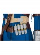 Fallout Lucy MacLean Halloween Cosplay Costume Blue Bodysuit Set Without Boots