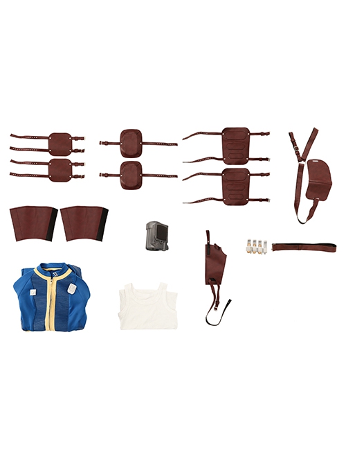 TV Drama Fallout Lucy MacLean Halloween Cosplay Costume Set Without Boots