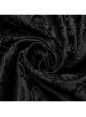 Black And Blue Non Stretch Jacquard Woven Waist Side Eyelet String Gothic Style Slim Fit Color Block Vest