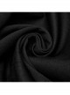Gorgeous Ruffled Black Non Stretch Twill Woven With Jacquard Chiffon Fake Two Piece Gothic Bat Collar Swallowtail Coat