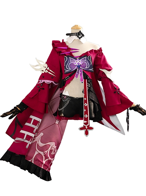 Game Honkai Impact 3 Thelema Halloween Cosplay Costume Full Set